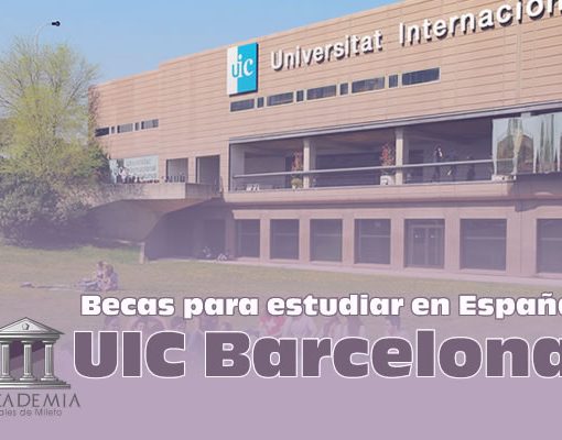 Becas para estudiar en España UIC Barcelona